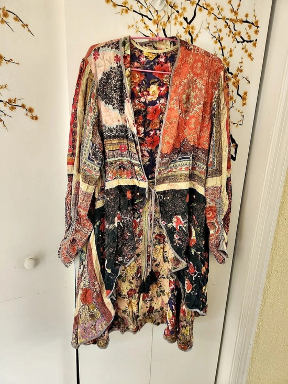 Johnny Was Reversible Ryder Coat Reversible Floral Coat in Multicolor XL Like